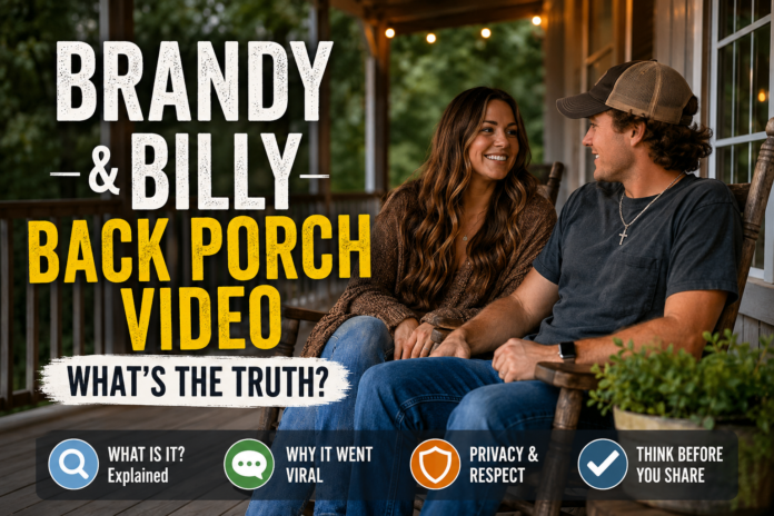 brandy and billy back porch video