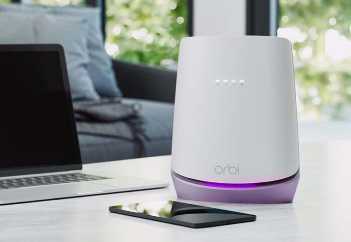 orbi purple light